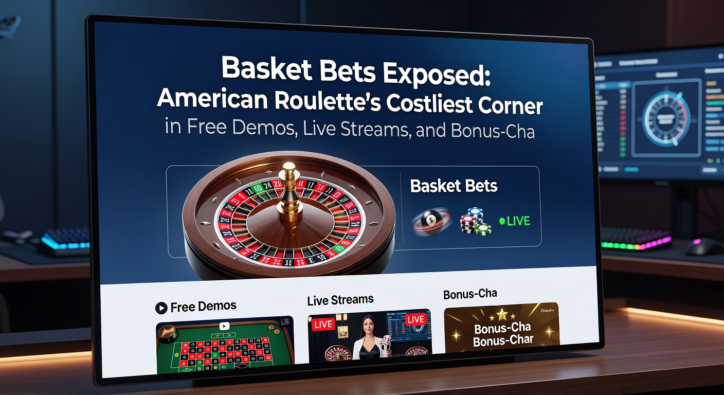 Live stream screenshot of a player placing a basket bet on an American roulette table, chips stacked on 0-00-1-2-3