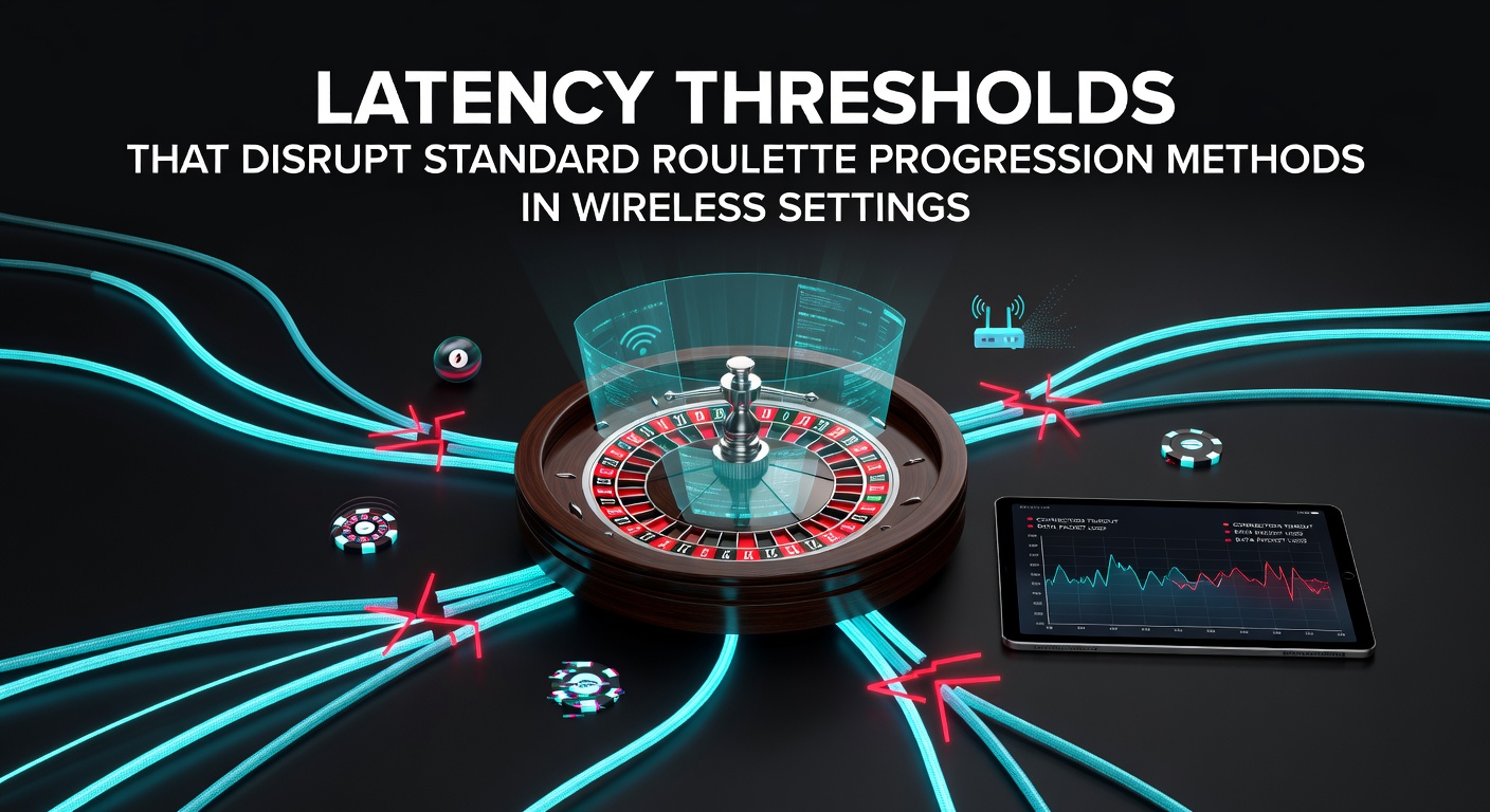 Diagram showing network latency impact on roulette bet timing in wireless environments