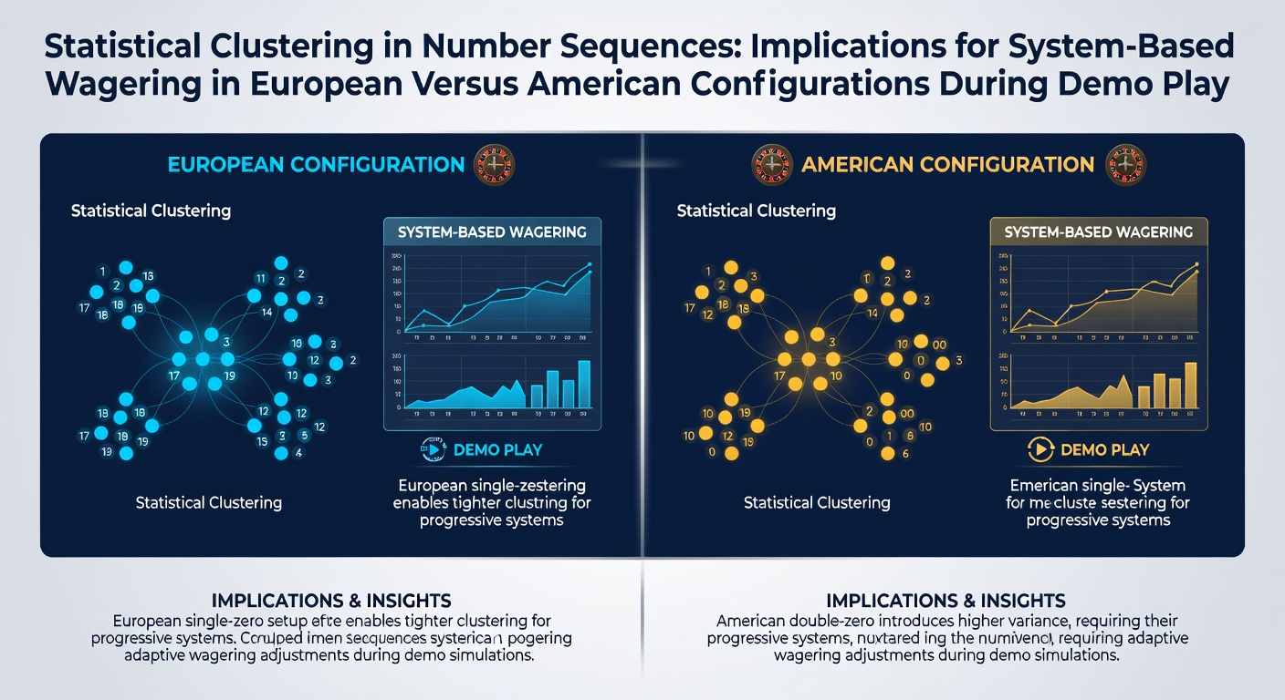 Statistical analysis of number sequences in European and American roulette wheels during demo sessions