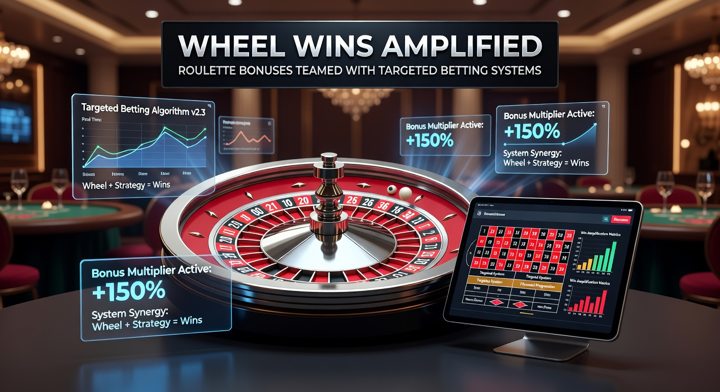 Dynamic chart showing roulette betting progressions intertwined with bonus multipliers, illustrating win amplification over multiple sessions